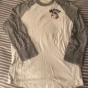 Abercrombie & Fitch - muscle Baseball Tee Lg